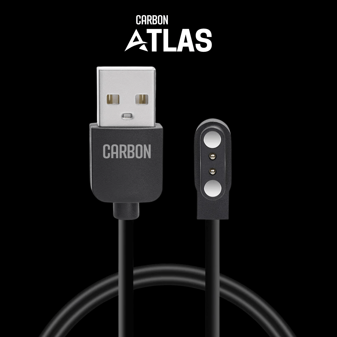 Cabo USB Carbon Atlas - Carbon Relógios Inteligentes